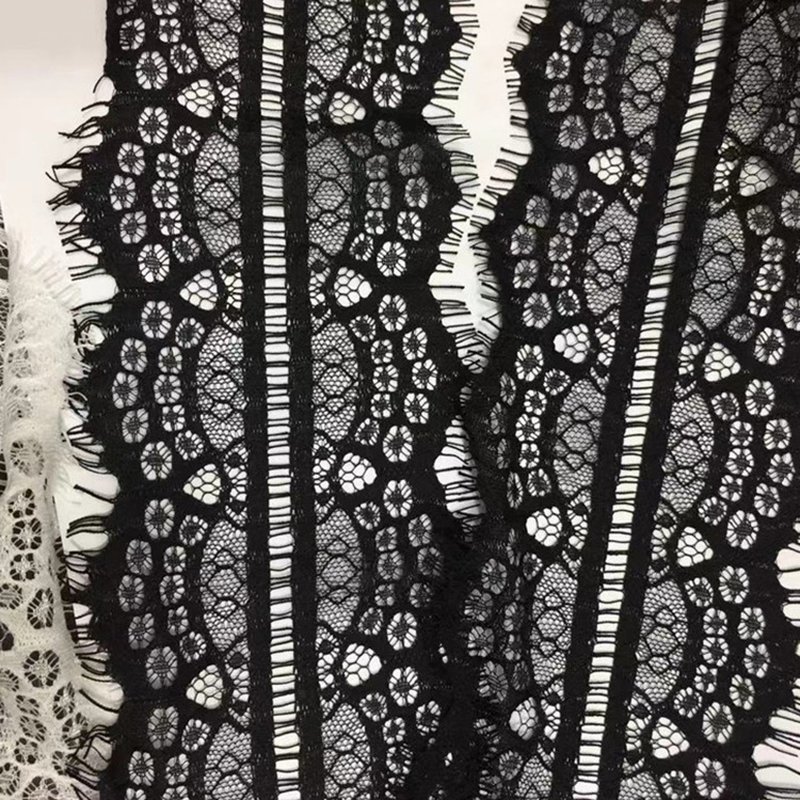 Eyelash Lace Lace Fabric Eyelash for Women's Wear Wholesale Supplier 4